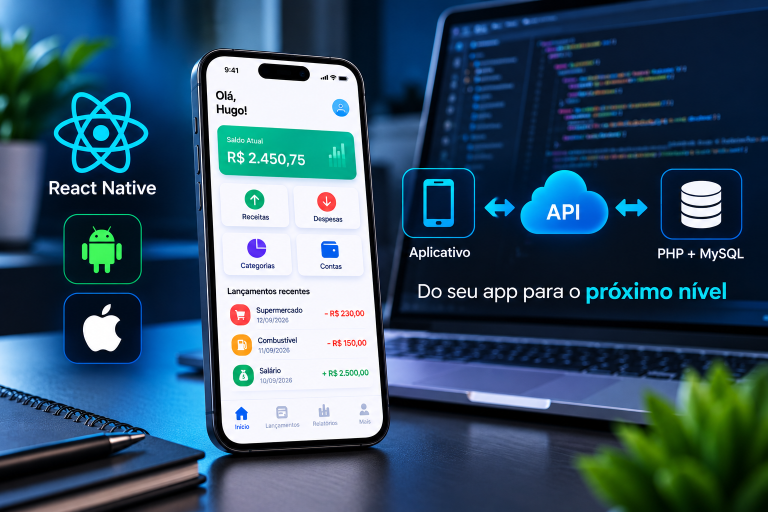 Desenvolvimento de Aplicativos: Como Criar Apps Profissionais do Zero